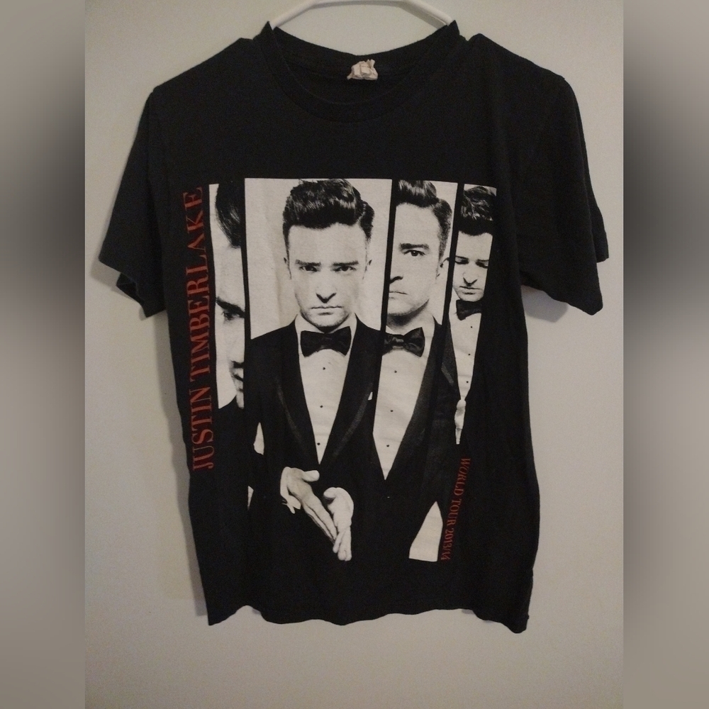 Justin Timberlake World Tour 2013/2014 Size Medium Color Black!